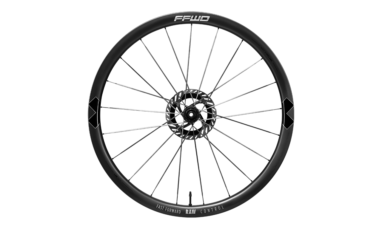 FFWD RAW CONTROL 36 – Paire de Roues Gravel Carbone Tubeless | Roulements CeramicSpeed
