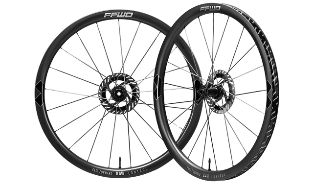 FFWD RAW CONTROL 36 – Paire de Roues Gravel Carbone Tubeless | Roulements CeramicSpeed