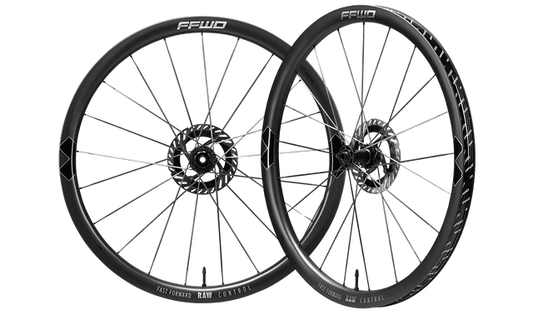 FFWD RAW CONTROL 36 – Paire de Roues Gravel Carbone Tubeless | Roulements CeramicSpeed