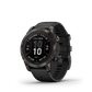 fēnix®  7 Pro Sapphire Solar Edition Titane avec revêtement en Carbon Gray DLC et bracelet noir