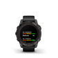 fēnix®  7 Pro Sapphire Solar Edition Titane avec revêtement en Carbon Gray DLC et bracelet noir