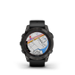 fēnix®  7 Pro Sapphire Solar Edition Titane avec revêtement en Carbon Gray DLC et bracelet noir