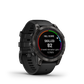 fēnix®  7 Pro Sapphire Solar Edition Titane avec revêtement en Carbon Gray DLC et bracelet noir