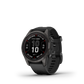 fēnix®  7S Pro Sapphire Solar Edition Titane avec revêtement Carbon Gray DLC et bracelet noir