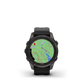 fēnix®  7S Pro Sapphire Solar Edition Titane avec revêtement Carbon Gray DLC et bracelet noir