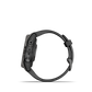 fēnix®  7S Pro Sapphire Solar Edition Titane avec revêtement Carbon Gray DLC et bracelet noir