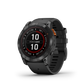 fēnix® 7X Pro – Solar Edition Gray avec bracelet noir