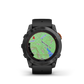 fēnix® 7X Pro – Solar Edition Gray avec bracelet noir