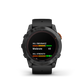 fēnix® 7X Pro – Solar Edition Gray avec bracelet noir