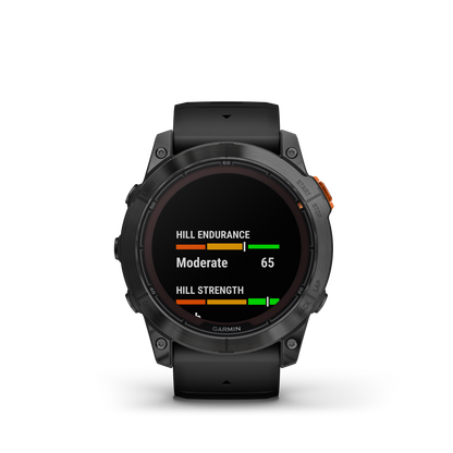 fēnix® 7X Pro – Solar Edition Gray avec bracelet noir