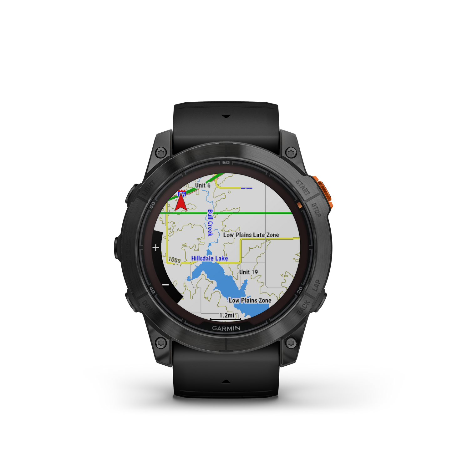 fēnix® 7X Pro – Solar Edition Gray avec bracelet noir