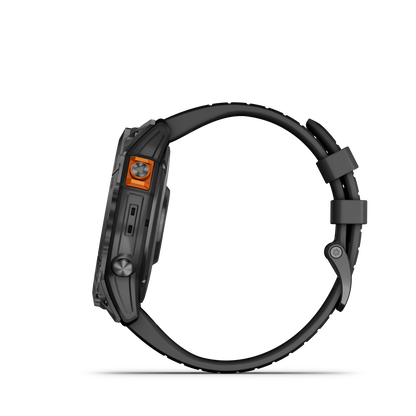 fēnix® 7X Pro – Solar Edition Gray avec bracelet noir