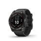 fēnix® 7X Pro – Sapphire Solar Edition Titane avec revêtement en Carbon Gray DLC et bracelet noir