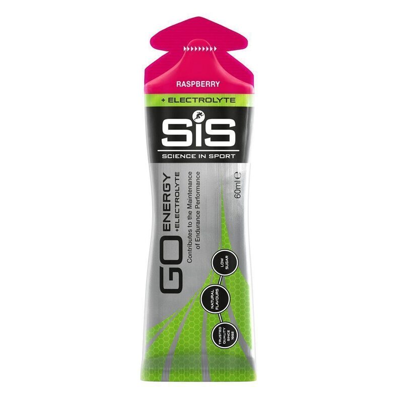 Gel énergétique SIS Go Energy + Electrolyte Framboise 60ml