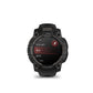 Montre GPS Garmin Instinct 3 AMOLED - 45 mm Noir avec Bracelet en Silicone Noir