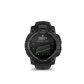 Montre GPS Garmin Instinct 3 AMOLED - 45 mm Noir avec Bracelet en Silicone Noir