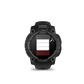Montre GPS Garmin Instinct 3 AMOLED - 45 mm Noir avec Bracelet en Silicone Noir