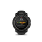 Montre GPS Garmin Instinct 3 AMOLED - 45 mm Noir avec Bracelet en Silicone Noir