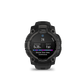 Montre GPS Garmin Instinct 3 AMOLED - 45 mm Noir avec Bracelet en Silicone Noir