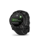 Montre GPS Garmin Instinct 3 AMOLED - 45 mm Noir avec Bracelet en Silicone Noir