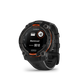 Montre GPS Garmin Instinct 3 Solar - 45 mm Noir avec Bracelet en Silicone Noir