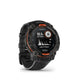 Montre GPS Garmin Instinct 3 Solar - 45 mm Noir avec Bracelet en Silicone Noir
