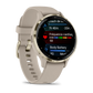 Montre de Sport Garmin Venu® 3S boîtier OR et bracelet en silicone lin