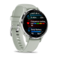 Montre de Sport Garmin Venu 3S boîtier  acier inoxydable et bracelet en silicone vert sauge
