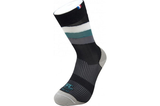Chaussettes Rafalsocks   Stripes Black White Green