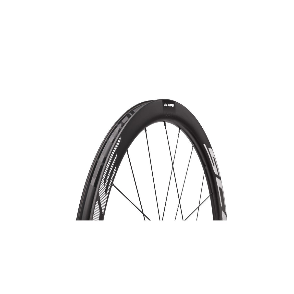 Paire de Roues SCOPE BLANC  RACE 57  DISC à Pneus (Center Lock)