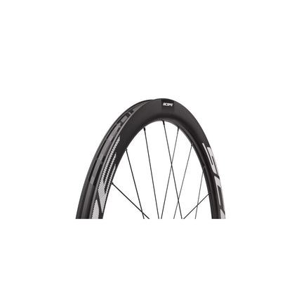 Paire de Roues SCOPE BLANC  RACE 57  DISC à Pneus (Center Lock)