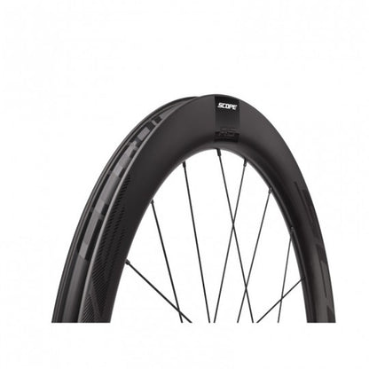 Scope paire de roues race 5 disques Tubeless  (57mm)