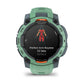 Montre GPS Garmin Instinct 3 AMOLED -45mm. Vert d'eau avec bracelet vert d'eau