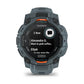 Montre GPS Garmin Instinct 3 Solar - 45 mm Bleu crépuscule avec bracelet bleu crépuscule