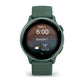 Montre Connectée Garmin vívoactive 6 Metallic Jasper Green avec bracelet vert sapin