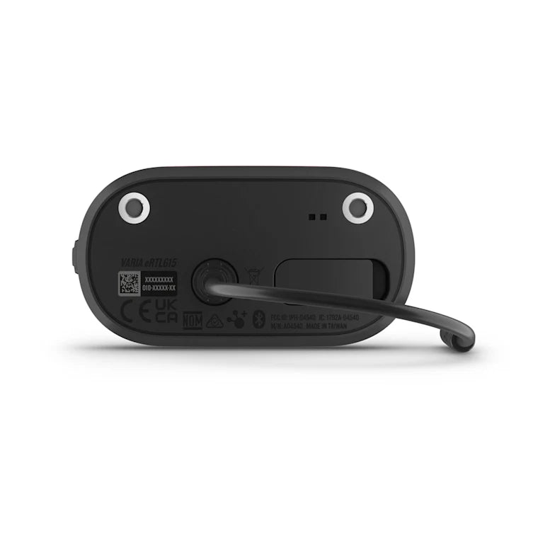 Radar / Éclairage Arrière Garmin Varia eRTL615 pour Vélos Électriques