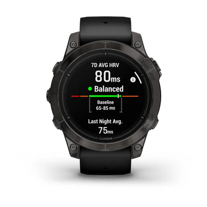 Montre  Garmin Epix Pro Gen 2 Sapphire Titane 47mm Noir Carbon Gris