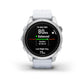 Montre  Garmin epix™ Pro (Gen 2) Standard Edition | 42 mm Silver avec bracelet blanc