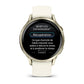 Montre de Sport Garmin Venu® 4 - 41 mm Lunar Gold avec bracelet en silicone ivoire