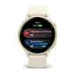 Montre Connectée Garmin Vívoactive 6 Lunar Gold avec bracelet ivoire