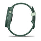 Montre Connectée Garmin vívoactive 6 Metallic Jasper Green avec bracelet vert sapin