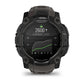 Montre GPS Garmin Instinct 3 AMOLED - 50 mm Noir avec Bracelet en Silicone Gris Charcoal
