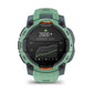 Montre GPS Garmin Instinct 3 AMOLED -45mm. Vert d'eau avec bracelet vert d'eau
