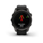 Montre  Garmin Epix Pro Gen 2 Sapphire Titane 42mm  Carbon Gray DLC et bracelet noir