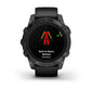 Montre  Garmin Epix Pro Gen 2 Standard Edition | 47 mm Gray avec bracelet noir.