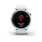 Montre  Garmin epix™ Pro (Gen 2) Standard Edition | 42 mm Silver avec bracelet blanc