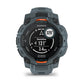 Montre GPS Garmin Instinct 3 Solar - 45 mm Bleu crépuscule avec bracelet bleu crépuscule