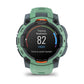 Montre GPS Garmin Instinct 3 AMOLED -45mm. Vert d'eau avec bracelet vert d'eau