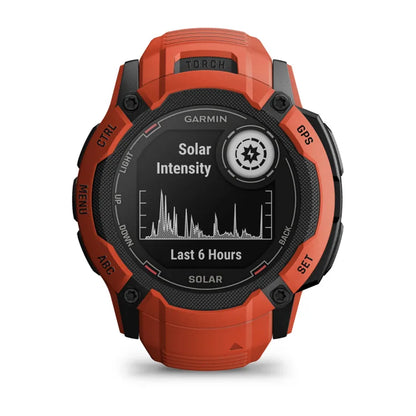 Garmin Instinct 2X Solar Rouge Rouge
