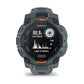 Montre GPS Garmin Instinct 3 Solar - 45 mm Bleu crépuscule avec bracelet bleu crépuscule